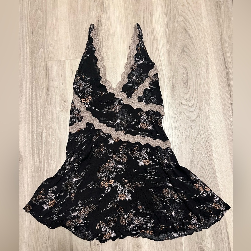 Free People Slip My Mind Trapeze Dress